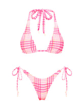 DARA - PETALI Pink Triangle Bikini Set