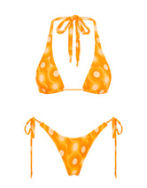 DARA - TANGERINE Triangle Bikini Set