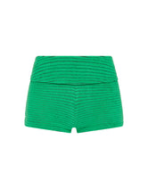 ELLI - HUBE Green Terry Towelling Short