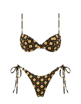 JARA - PERL  Geometric Balconette Bikini Set