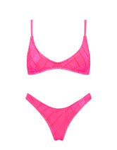MAIA - MENDE Pink Scoop Bikini Set