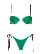 MALA - JADED GREEN Neoprene Balconette Bikini Set
