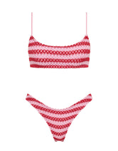 MICA - TANNA Crochet Crop Bikini Set