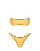 MIMA - CANARY CRUSH Neoprene Crop Bikini Set
