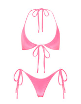 SOFI - PINK CANDY VELVET Halter Bikini Set