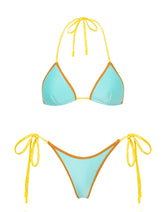 VINCA - ROQUE Neoprene Triangle Bikini Set