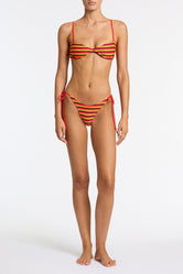 ESTE - HORIZON Stripe Scoop Crop Bikini Set - Image 2