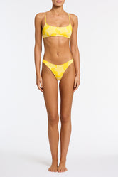 MICA - MANCA Yellow Star Scoop Bikini Set - Image 2