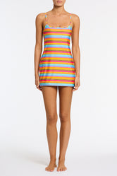MINNI - MELON STRIPE Mini Dress - Image 2