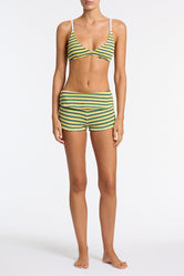 ELLI - LEMONADE Crochet Stripe Short - Image 2