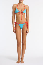 SOFI - AZURE SPARKLE Halter Bikini Set - Image 2
