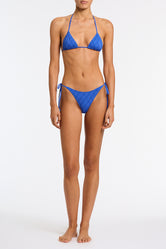 VINCA - BANC Blue Triangle Bikini Set - Image 2