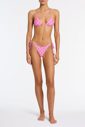 VINCA - CASSI Pink Heart Triangle Bikini Set - Image 2