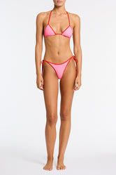 VINCA - DORE Pink Triangle Bikini Set - Image 2