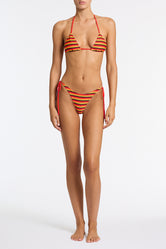 VINCA - HORIZON STRIPE Triangle Bikini Set - Image 2