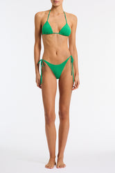 VINCA - HUBE Green Terry Towelling Triangle Bikini Set - Image 2