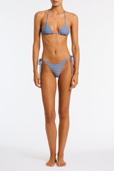 VINCA - LOKO Sparkle Triangle Bikini Set - Image 2