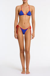 VINCA - SALA Blue Triangle Bikini Set - Image 2
