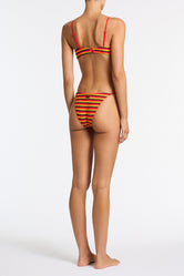 ESTE - HORIZON Stripe Scoop Crop Bikini Set - Image 3