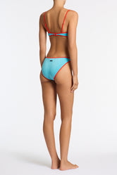 MAIA - AZURE SPARKLE Crop Bikini Set - Image 3
