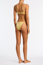 MALA - MACA Yellow Velvet Balconette Bikini Set - Image 3