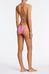 VINCA - CASSI Pink Heart Triangle Bikini Set - Image 3