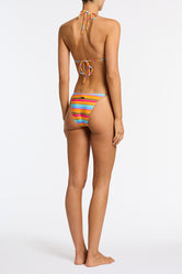 VINCA - MELON STRIPE Triangle Bikini Set - Image 3