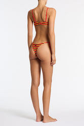 ESTE - HORIZON Stripe Scoop Crop Bikini Set - Image 4