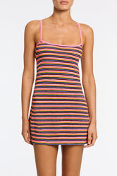 MINNI - LONI Stripe Crochet Mini Dress - Image 4