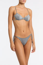 JARA - SILVER SPARKLE Balconette Bikini Set - Image 5