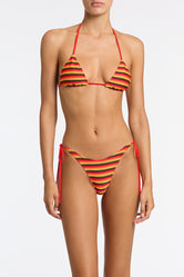 VINCA - HORIZON STRIPE Triangle Bikini Set - Image 5