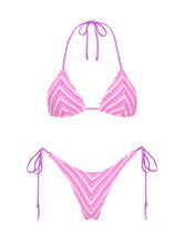 VINCA - LOTUS Terry Towelling Triangle Bikini Set